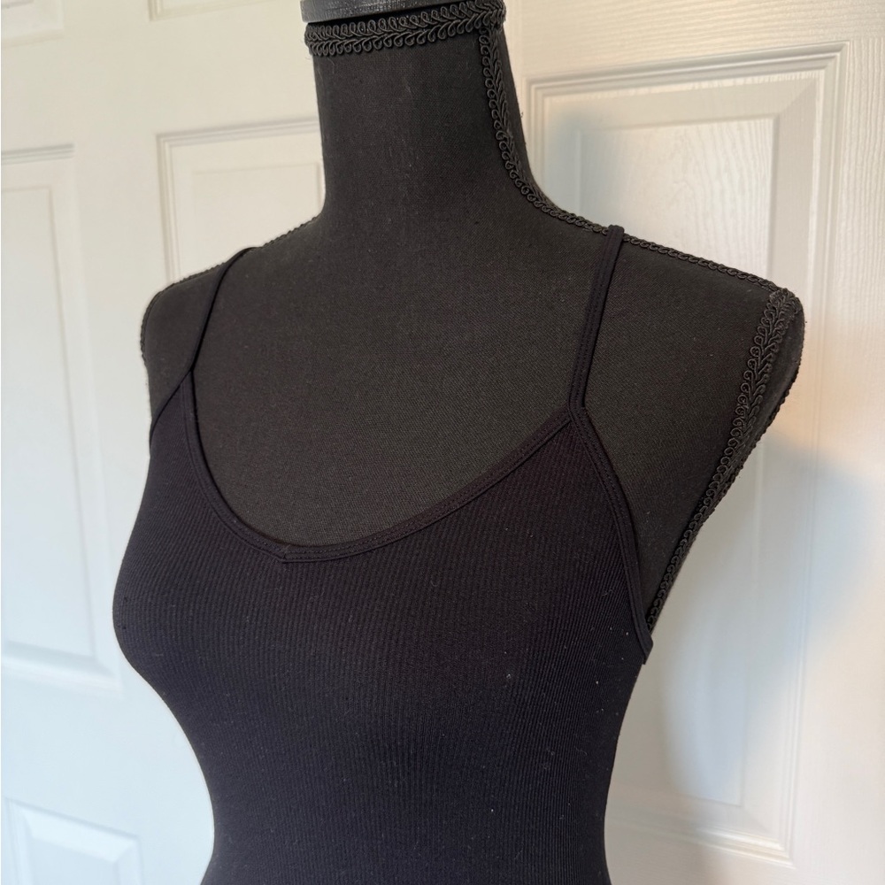 Black Spaghetti Strap Tank Top
